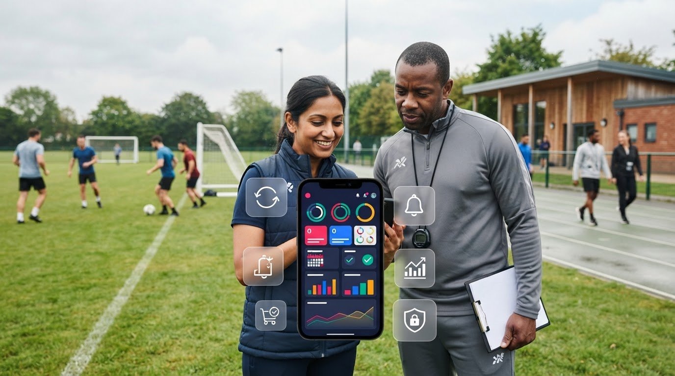 Online sports payments software for sports clubs